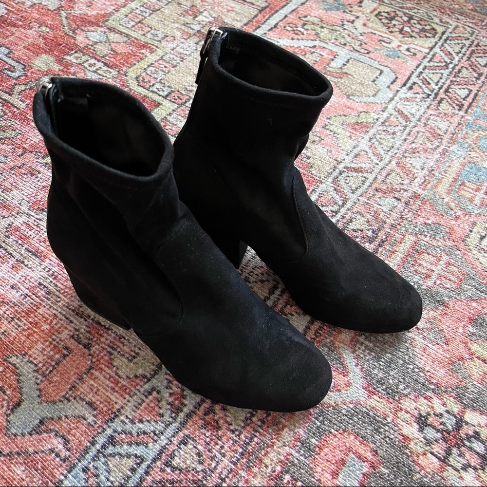 Steve Madden Suede Sock Bootie
